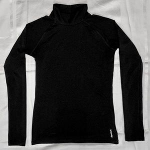 Reebok Black Long Sleeve HeatGear Youth XL